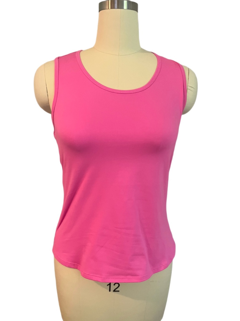 zyia Active Hot Coral Vented Open Back Tank 2 - NWT